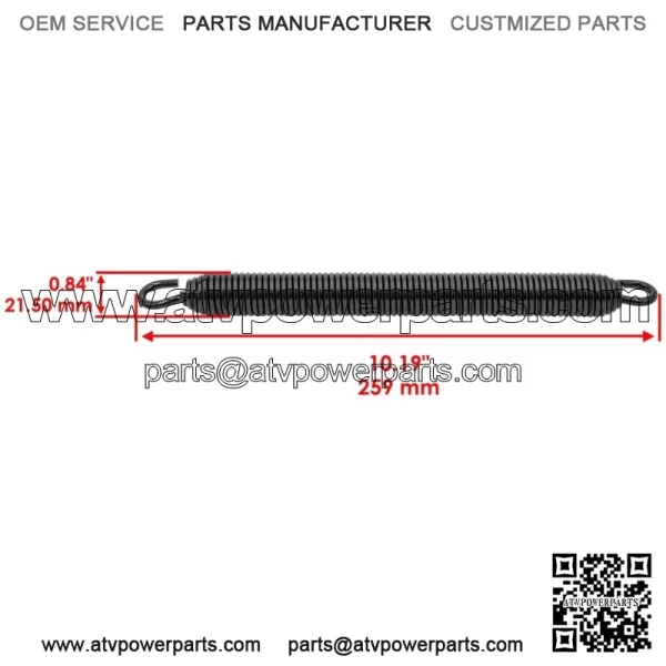 M148163 Drive Belt Extension Spring for John Deere X595 X700 X720 X724 - Image 2