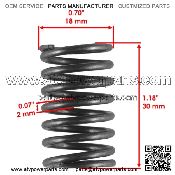 Front Drive Shaft Spring Compression for Yamaha Rhino 660 YXR660 2004-2007 (For: 2006 Yamaha Rhino 660) - Image 2