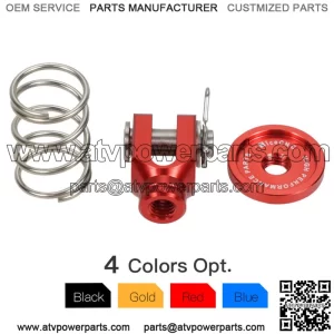 For Yamaha 700 700R Aluminum Rear Brake Spring & Brake Clevis 2006-2023 For: More than one vehicle