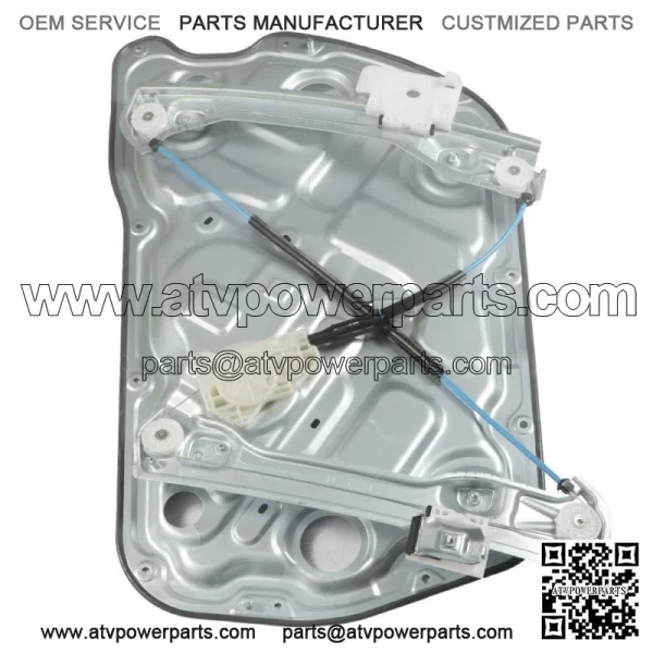 Front Power Window Regulator Left Door Fit For 10-16 Hyundai Genesis Coupe 3.8L - Image 3