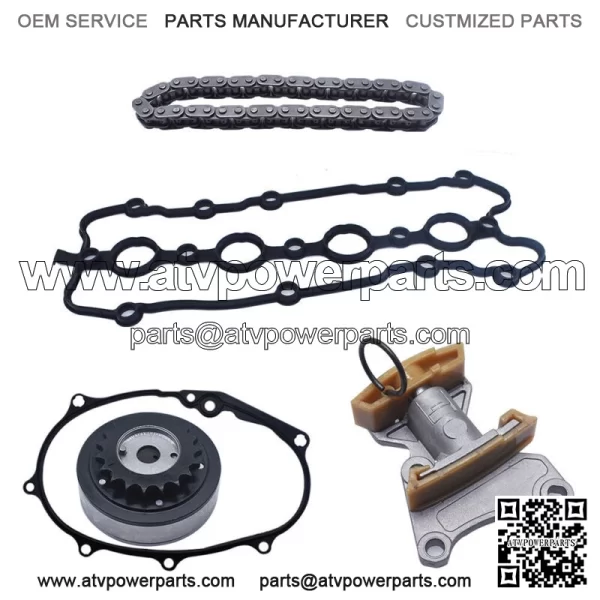 Cam Timing Adjuster Chain Tensioner Gasket Kit For VW Passat GTI 2.0T Audi