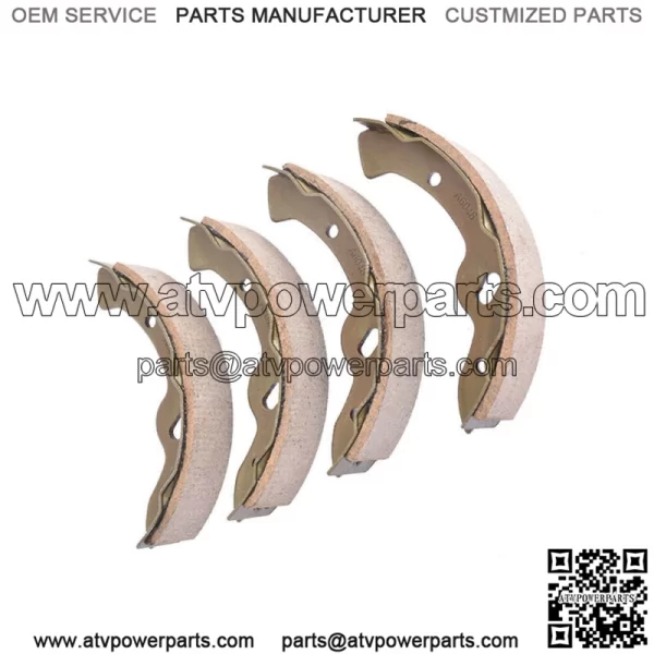 4 For EZGO 1997-Up Txt/Medalist & RXV Gas 2008+ Golf Cart Brake Shoes
