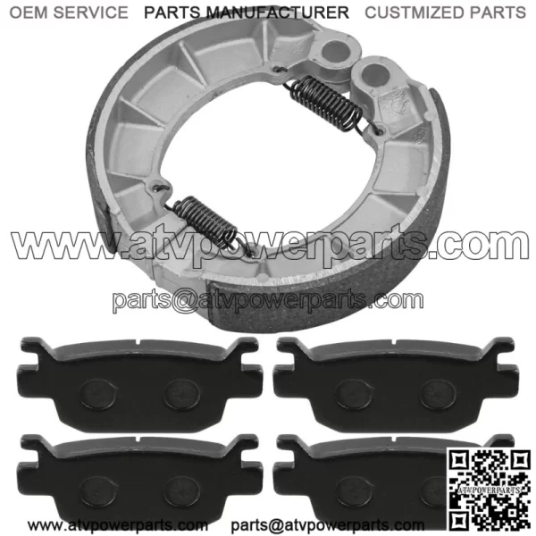 for Honda TRX500 Fe Fpe Foreman 4X4 2005-2011 Front & Rear Brake Pads Shoes - Image 5