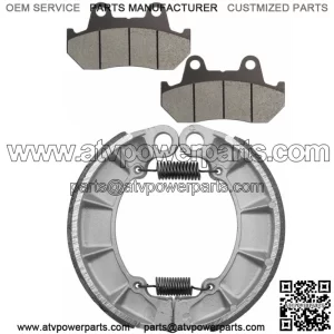 for Honda VT1100C Shadow 1100 1987-1992 1993 Front & Rear Brake Pads Shoes