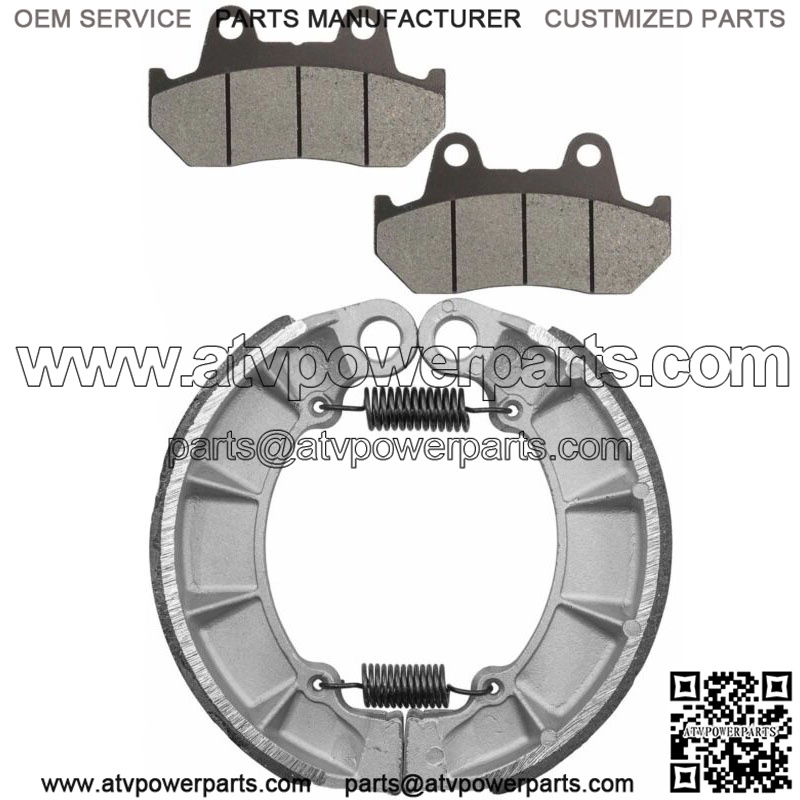 for Honda VF750C Magna V45 1987 1988 Front Brake Pads & Rear Brake Shoes