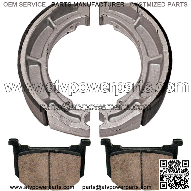 for Suzuki GS750T GS750Tz GS750Td 1982 1983 Front Brake Pads & Rear Brake Shoes