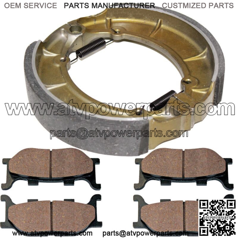 Front Brake Pads & Rear Shoes for Yamaha XV1100 Virago 1100 1999