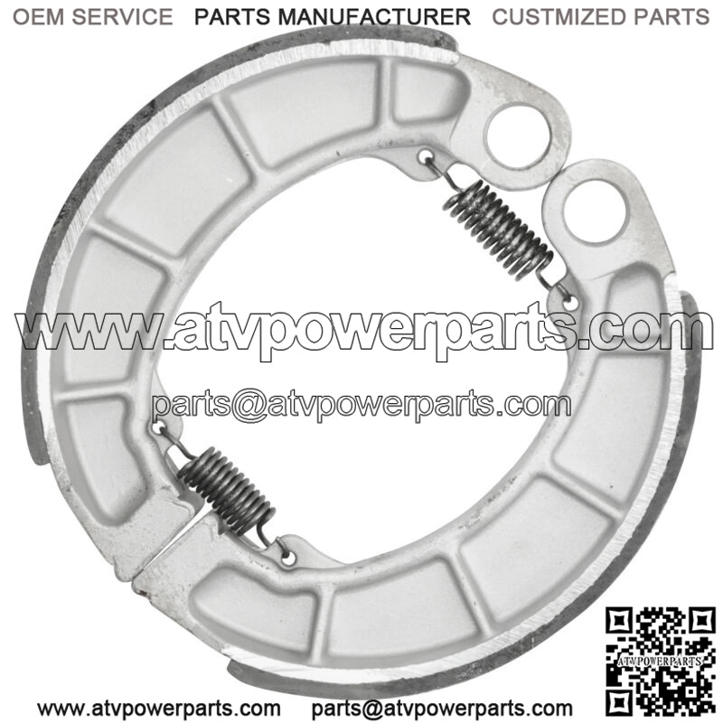 Rear Brake Shoes for Honda TRX420FPM TRX420TE TRX420TM Fourtrax Rancher 2007-18 (For: Honda)