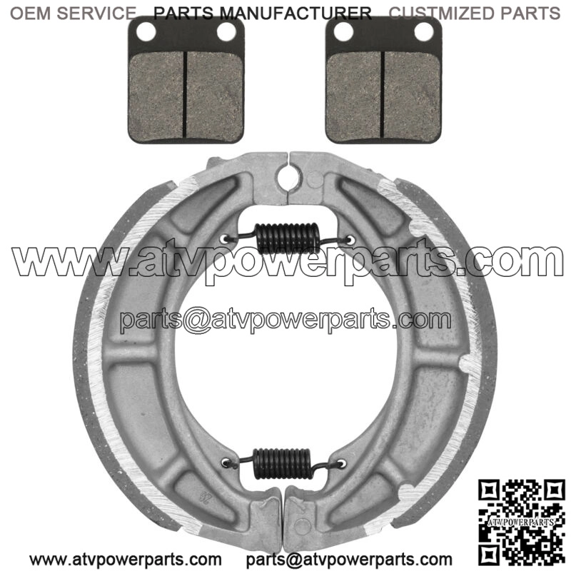 Front Brake Pads and Rear Brake Shoes for Suzuki DR200SE DR 200SE 2015-2020