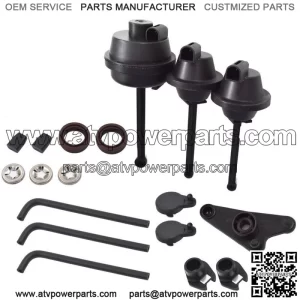 Set Of Intake Manifold Air Flap Runner Repair Kit Fit For MercedesC230 C280 C350