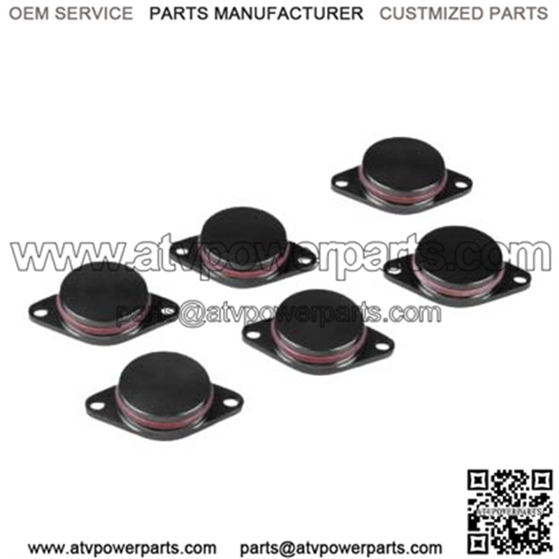 BMW Diesel Engine Eddy Swirl Flap Repair Kit 33MM 6PCS Without Leather Ring #Black