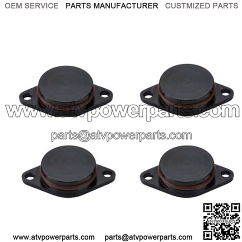 BMW Diesel Engine Eddy Swirl Flap Repair Kit 33MM 4PCS Without Leather Ring #Black