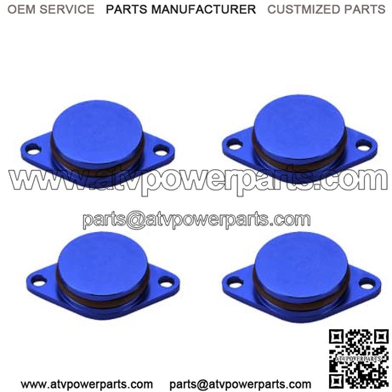 BMW Diesel Engine Eddy Swirl Flap Repair Kit 33MM 4PCS Without Leather Ring #Blue