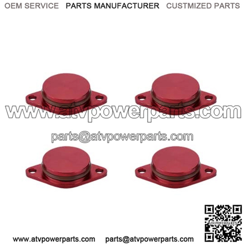 BMW Diesel Engine Eddy Swirl Flap Repair Kit 33MM 4PCS Without Leather Ring #Red