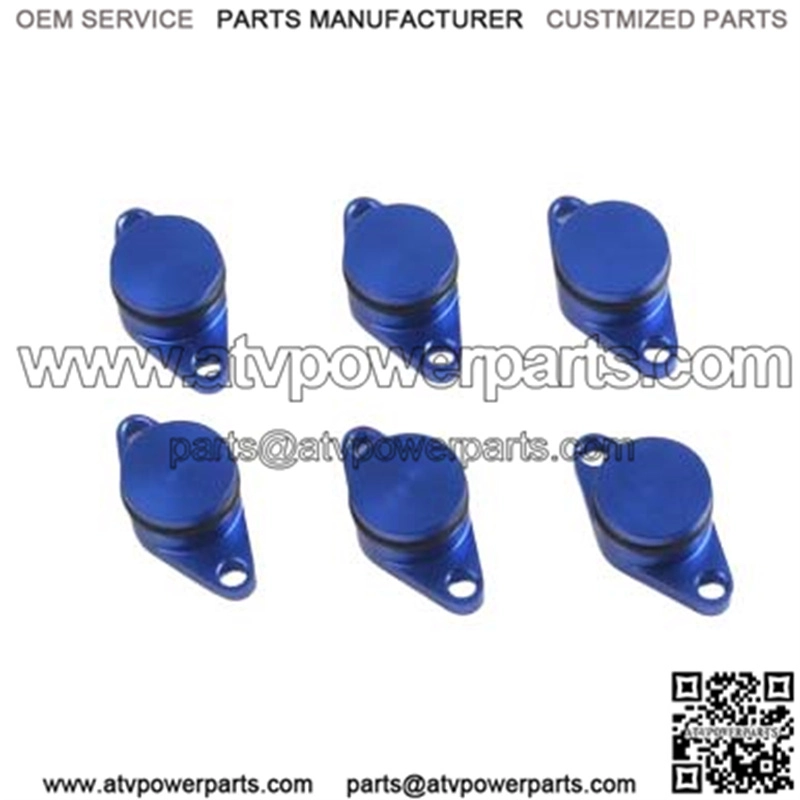 BMW Diesel Engine Eddy Swirl Flap Repair Kit 22MM 6PCS Without Leather Ring #Blue