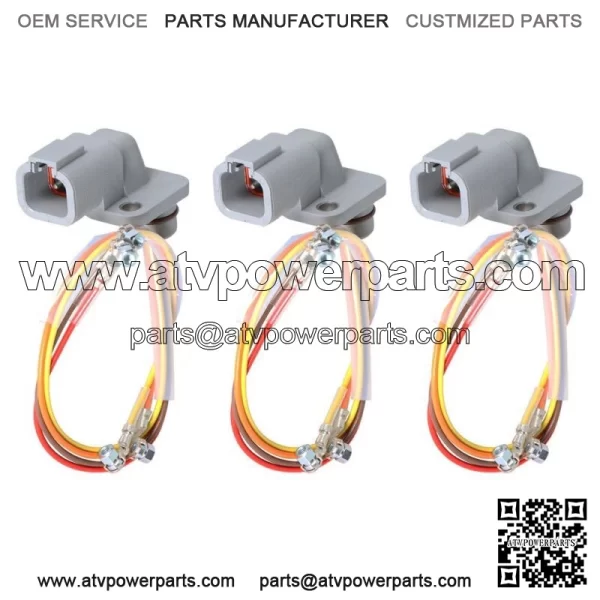 3Pcs Fuel Injector Wiring Harness For 03-04 Dodge Cummins Diesel 5.9L 05139865A - Image 2