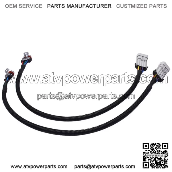 2 Pcs 24" LSx Ignition Coil Extension Harness Fit For LS1 LS2 LS3 LS6 LQ4 LM7 - Image 2