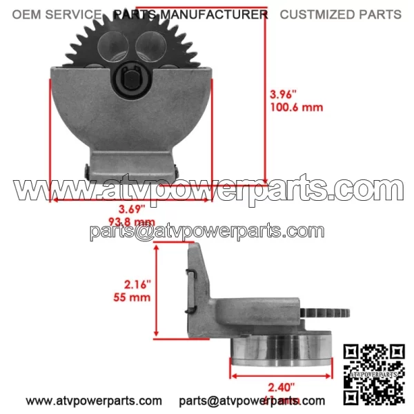 Oil Pump Gear For Polaris Scrambler 850 2015-2024 / Scrambler XP 850 2014 - Image 2