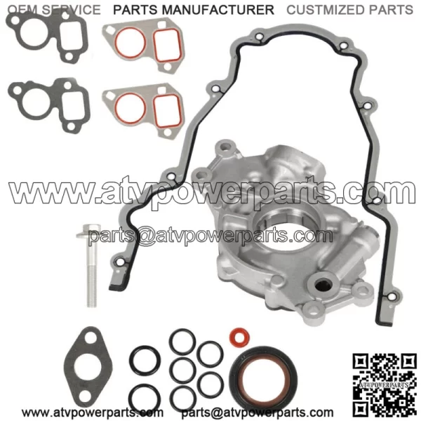 High Volume Oil Pump Change Kit With Gaskets RTV Fit For GM LS 5.3L 6.0L