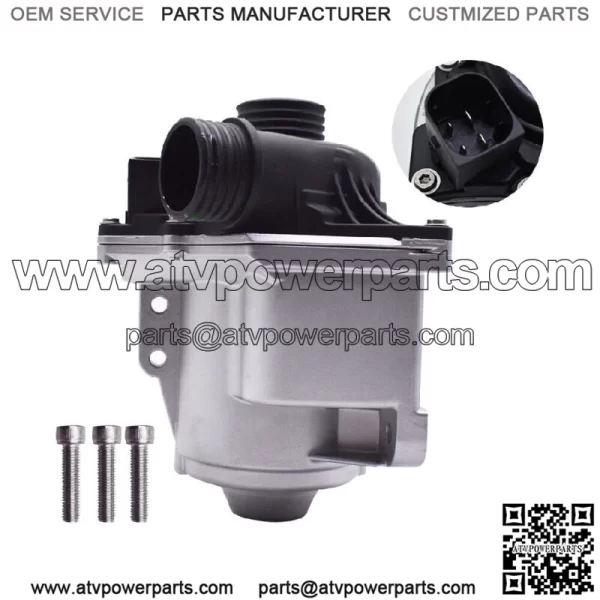 Electric Engine Water Pump with Thermostat For BMW 335xi 535 335i 3.0L 2008 - Image 2
