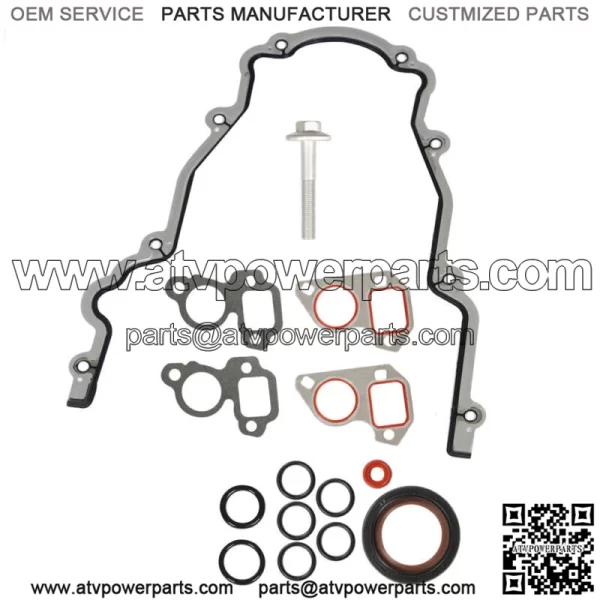 Durable LS High Volume Oil Pump Change Kit w/Gaskets RTV Fit For GM LS 5.3L 6.0L - Image 3
