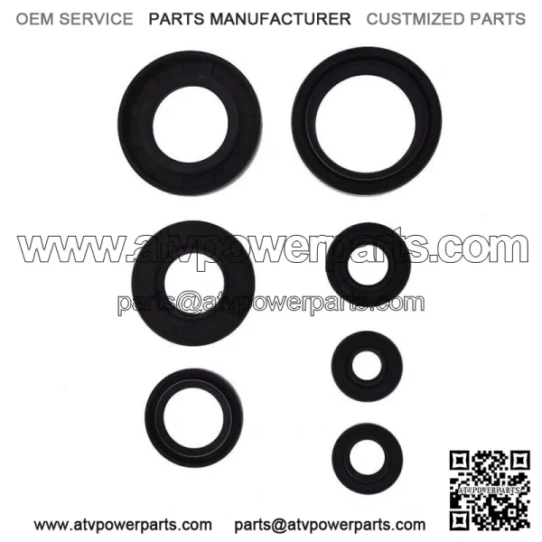 For Yamaha Blaster 200 YFS200 1988-2006 Engine Crank 7 Piece Oil Seal Set Kit