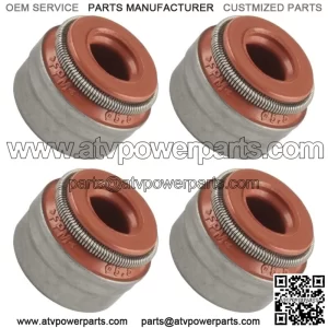 4x Valve Stem Seal for Can-Am Commander 1000R / Max 1000R 2018 / 420430420