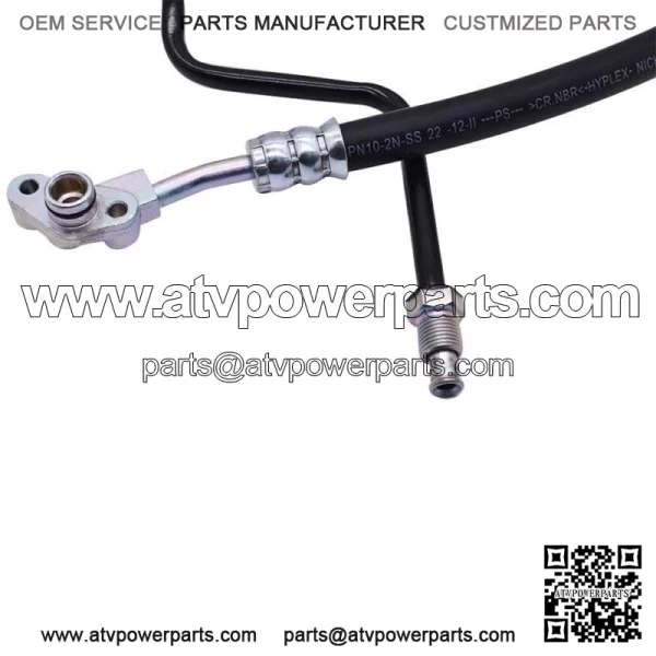 For 2007-2011 Honda Ridgeline RTX LX DX 4-Door Power Steering Hose 53713SJCA02 - Image 5