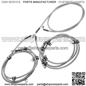 Brake Hose Line for Can-Am Maverick X3 Max RR Turbo 2020-2023 705601571 Rear