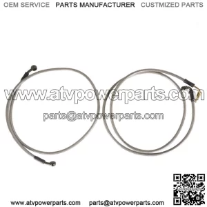 New Front/Rear Brake Lines For Polaris RZR 800/S 800/4 800/XP 900 1068 Extended