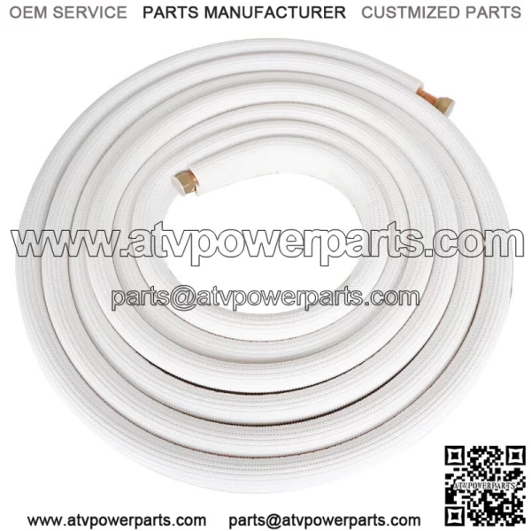 High Quality Install Kit For Mini Split Heat Pump Systems 1/4"-1/2" Dia. 25 Feet - Image 2