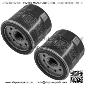 2 Pack Oil Filter for Yamaha YXR660 Rhino YZF R6 599 XJ6 Diversion 600 2006-2018