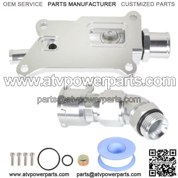 K Series Upper Coolant Housing W Straight Elbow Filler Neck Hose K20Z3 K24 - Image 3
