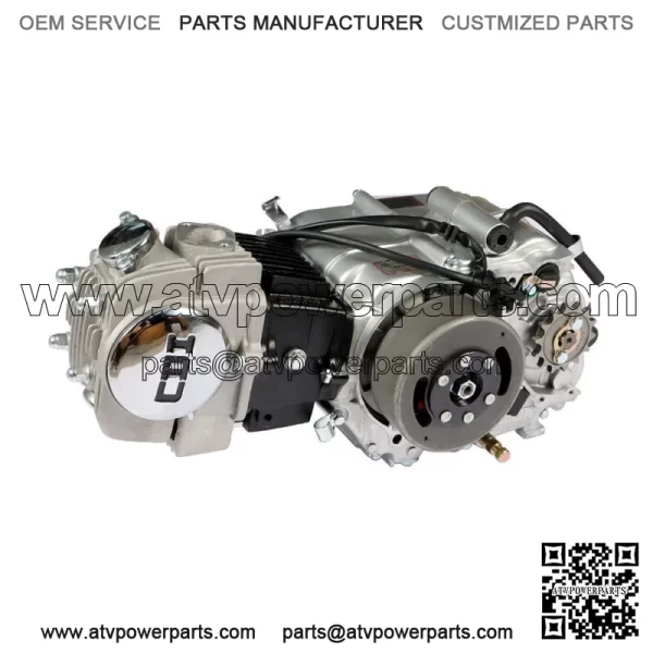 For Honda CRF50F 4 Stroke 125cc Motorcycle Engine Single Cylinder Silver - Image 2