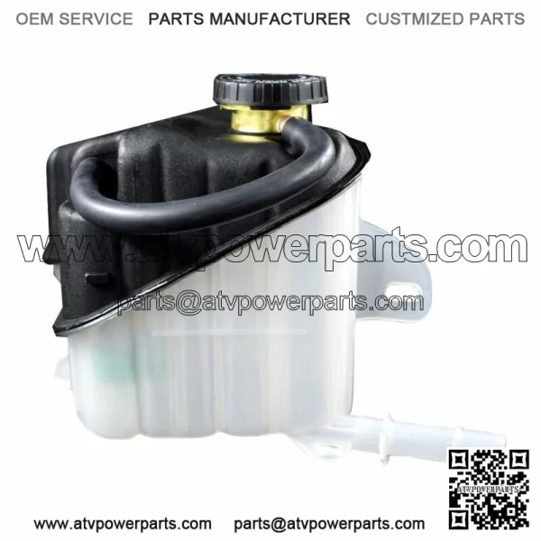 Engine Coolant Recovery Tank w/ Low Fluid Level Sensor For Cadillac Pontiac - Image 2