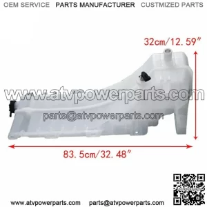 For Volvo VNL Truck 2008-2017 U9 Coolant Reservoir Tank w/Cap+Sensor 2564837
