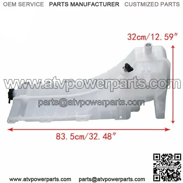 For Volvo VNL Truck 2008-2017 U9 Coolant Reservoir Tank w/Cap+Sensor 2564837