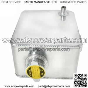 Universal Heavy Duty Aluminum Water Coolant Radiator Overflow Recovery Tank 2.5L