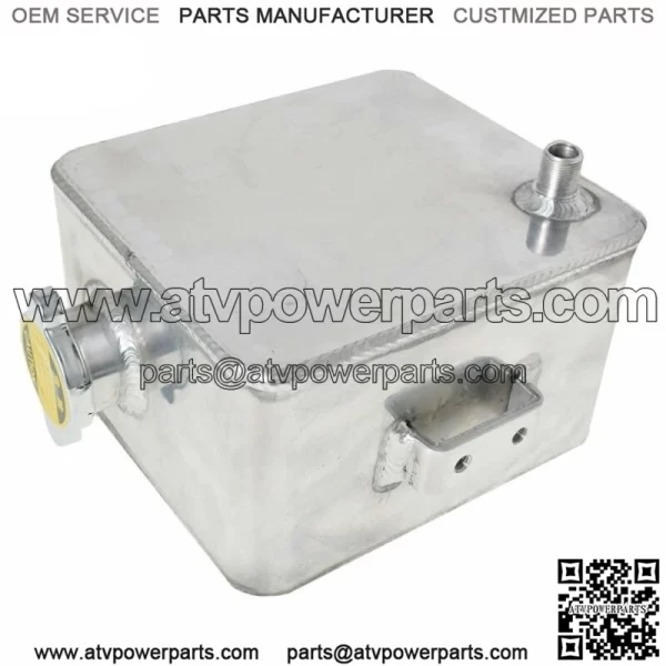 Universal Heavy Duty Aluminum Water Coolant Radiator Overflow Recovery Tank 2.5L - Image 3