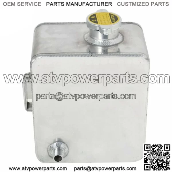 Universal Heavy Duty Aluminum Water Coolant Radiator Overflow Recovery Tank 2.5L - Image 5