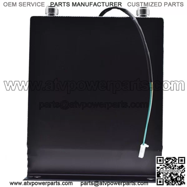 BLACK 2.5 GALLON DRIFTING FUEL CELL GAS TANK+LEVEL SENDER COATED ALUMINUM RACING - Image 3