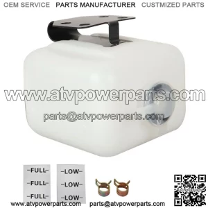 For Kubota Overflow Coolant Bottle W/ Bracket - Coolant Reservoir