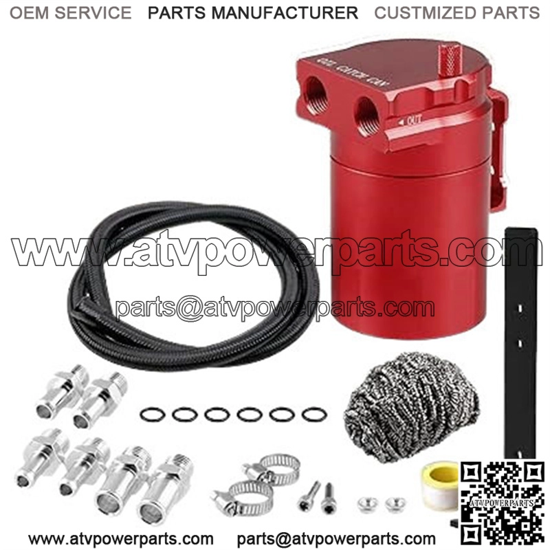 05008D Oil Breather #Red