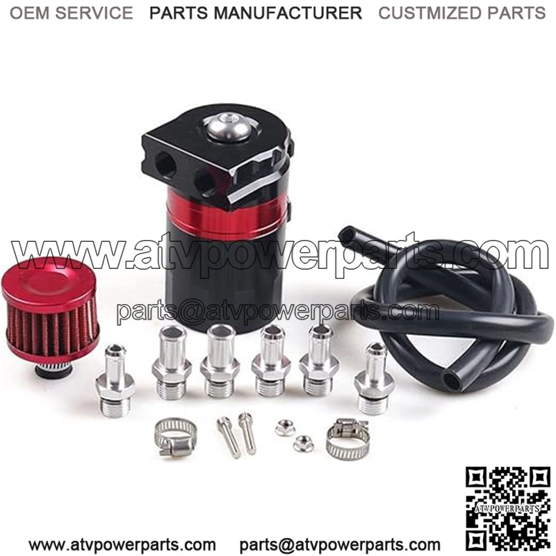 05010 Engine Oil Breather with Air Filter # Red
