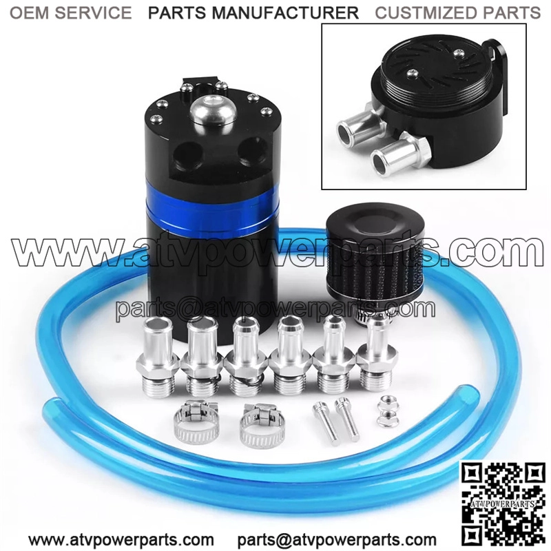 05010 Engine Oil Breather with Air Filter # Blue