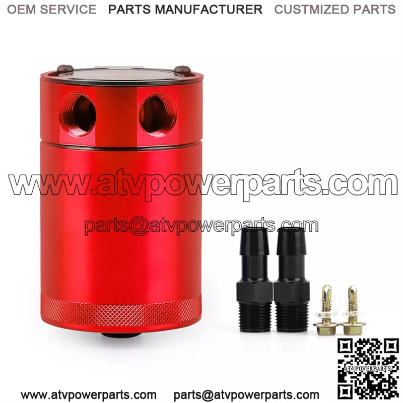 05018 Oil Breather Pot # Red