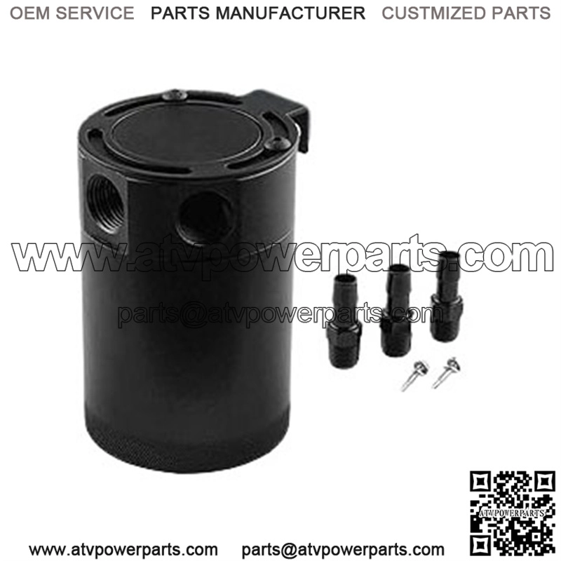 05019 Oil Breather Pot # Black