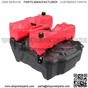 Fuel tank GKA 15L red Polaris RZR 1000