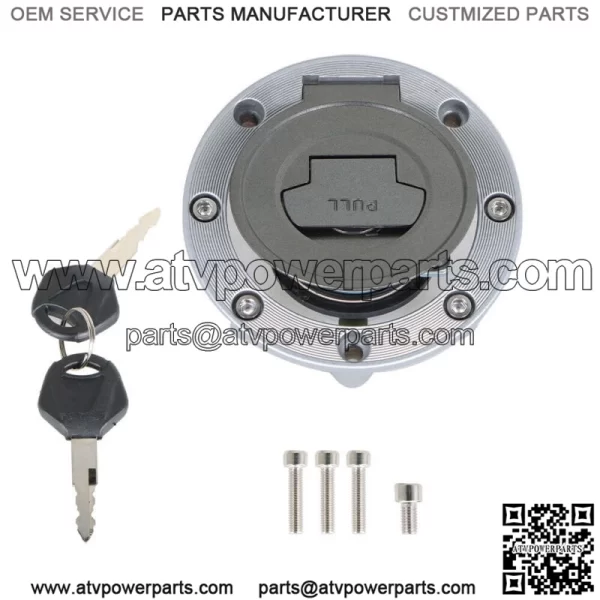 Fuel Gas Tank Cap Cover Key For Yamaha YZF R1 R6 FZ1 FZ6 FZ8 FZ07 FZ09 FZR MT-03