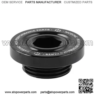 Anodize Crankcase Oil Filler Drain Plug W/ O-Ring For Yamaha 700 700R For: More than one vehicle